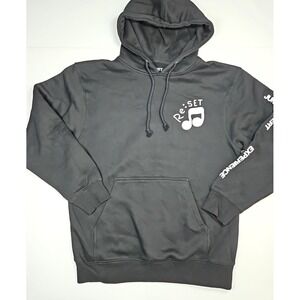 Mens Re:SET Live Concert Series 2023 Hoodie Black Tour Merch Sz Medium‎ NWOT
